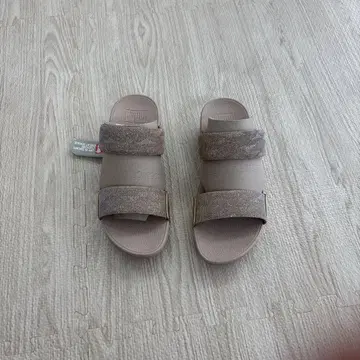 [새상품 미사용] FitFlop Lulu Glitz Slides 골드