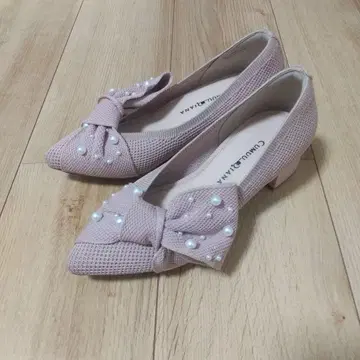 DIANA 다이애나 GC 14801 핑크 리본 펌프스 22.0cm