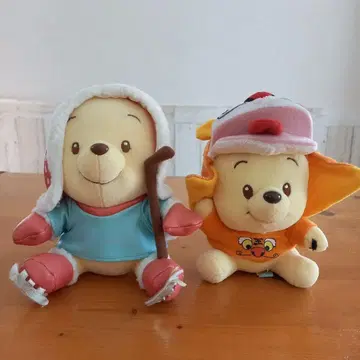 곰돌이 푸 봉제 인형 세트