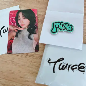 TWICE THIS IS FOR 랜덤 핑 배치 트레이딩 카드 미나