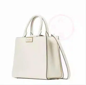 Kate Spade Reegan 화이트 핸드백 버클 KS