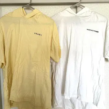 치이카와 (먼작귀) T셔츠 후드 부착