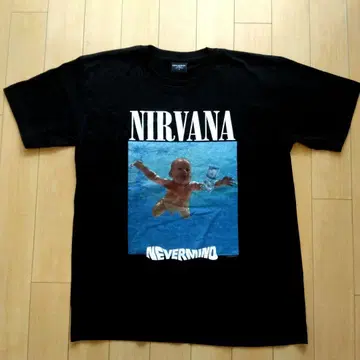 NIRVANA NEVERMIND 티셔츠 L 사이즈