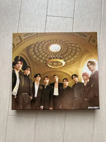 SnowMan RAYS 초회반A BluRay