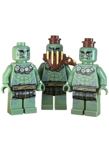 레고 LEGO 미니 피규어 닌자고 모 마트 산의 달인 3체 세트