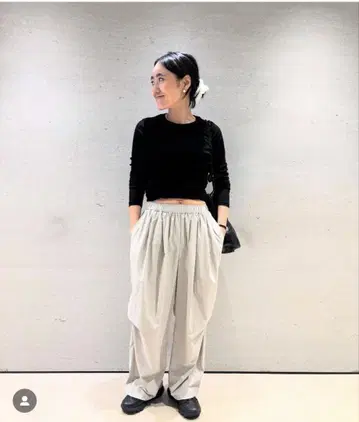 emmi 2way 나일론 볼륨 팬츠