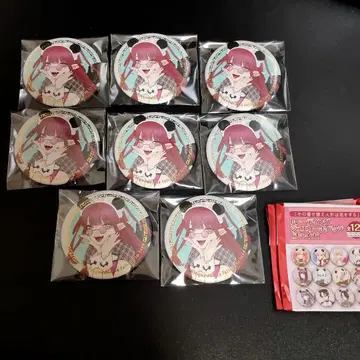 리즈 착 착반점 주얼리 캔뱃지 키타가와 마린 8개