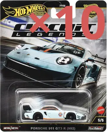 핫휠 서킷 레전즈 포르쉐 911 GT3 R 10대