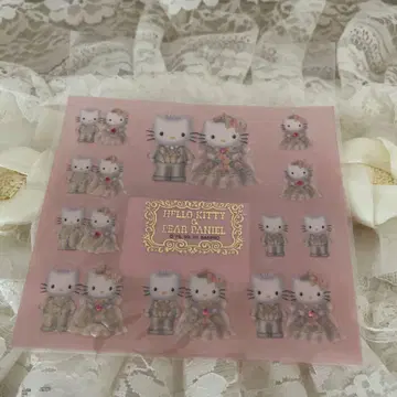 헬로키티 웨딩 씰 시트