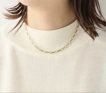 롬바르디 바 체인 목걸이 Laura Lombordi