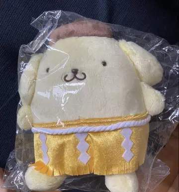 폼폼푸딩 야바톤 콜라보 봉제 인형