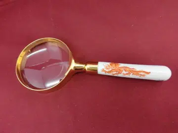 [마이센] 돋보기 (오렌지 드래곤)