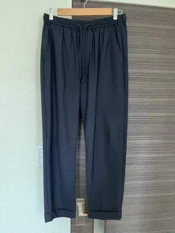 EMPORIO ARMANI 네이비 이지 팬츠