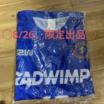 RADWIMPS 티셔츠 M 사이즈 파랑 축구 셔츠