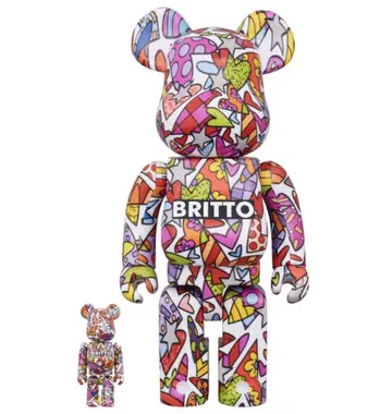 BE@RBRICK 로메로 브리토 HEART 100% & 400%