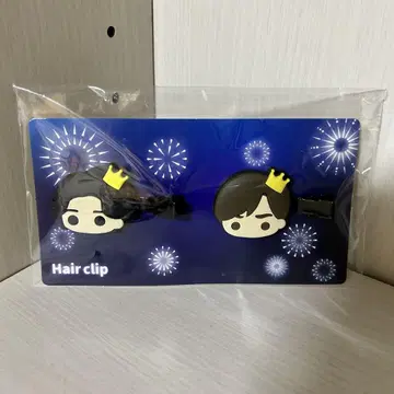 캐릭터 헤어 클립 2세트