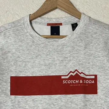 SCOTCH & SODA 그레이 긴팔 티셔츠 롱T 새상품급