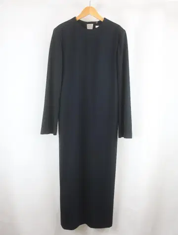 새상품급 23SS CLANE 백 오픈 벨 슬리브 롱 원피스 1