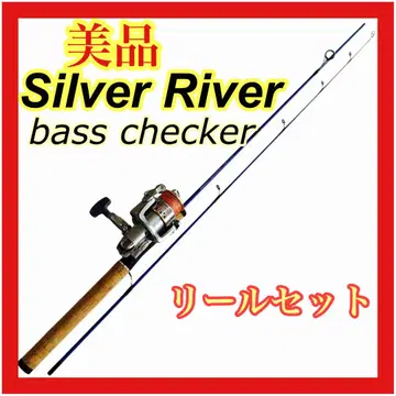 새상품급 Silver River 버스 체커 Cygnus spin 릴