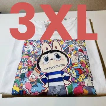 LABUBU POP MART x UNIQLO UT 콜라보 T셔츠