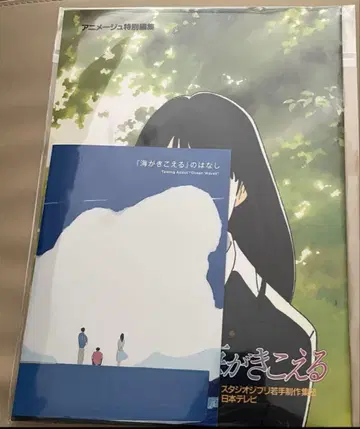 바다가 들린다 복각 팜플렛 ZINE 세트 리바이벌 상영