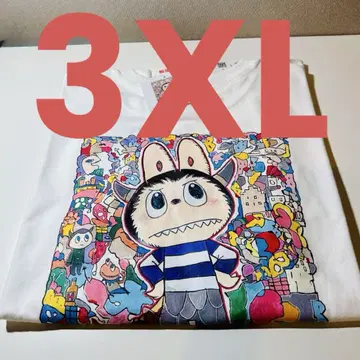 LABUBU POP MART x UNIQLO UT 콜라보 티셔츠