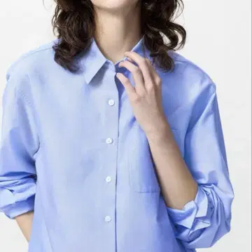 UNIQLO x jwanderson 옥스포드 셔츠 블루 S