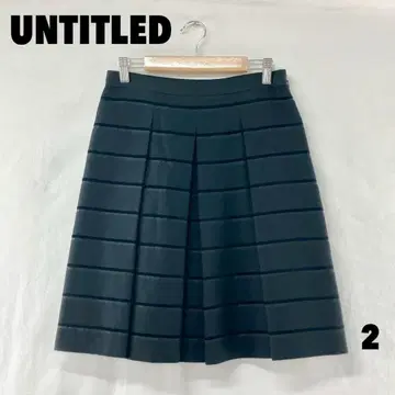 W0308T UNTITLED 턱 스커트