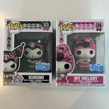 레어 FUNKO POP! 산리오 쿠로미와 마이멜로디 애니버서리 한정판