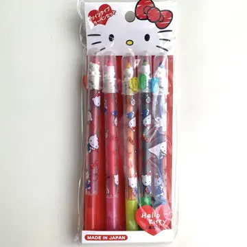 산리오 키티 Hello Kitty 컬러펜 세트 5색 트윈 타입