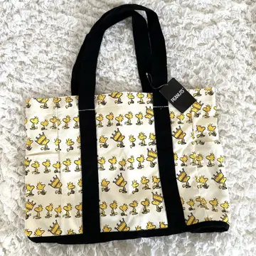 새상품 PEANUTS 우드스탁 정렬 토트백