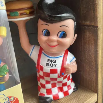 BIG BOY 피규어 햄버거 포함
