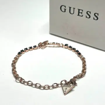 [GUESS] 로고 라이트 스톤 팔찌