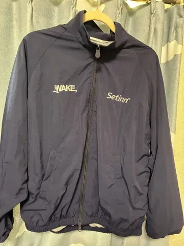 WAKE x Setinn Nylon Jacket 네이비 S 사이즈