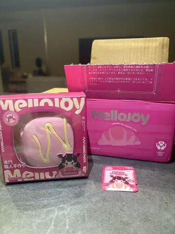 Mellojoy 스퀴즈 냥코 마카롱