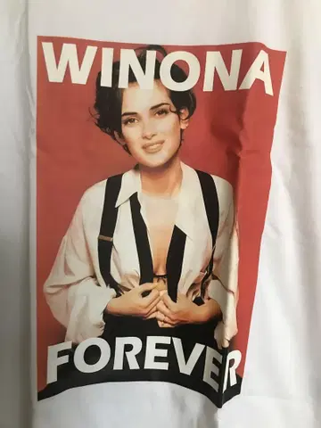위노나 라이더 WINONA FOREVER 영화 티셔츠 나이트 온 어스