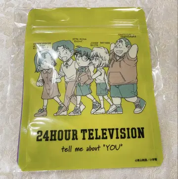 미개봉 24시간 TV 명탐정 코난 지퍼백 5매입