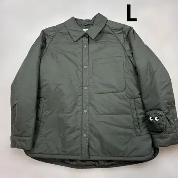 UNIQLO ANYA HINDMARCH 퍼프 테크 셔츠 자켓 L 사이즈
