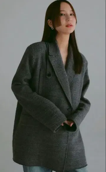 louren 슬라브 트위드 클래식 재킷