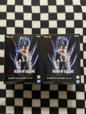 드래곤볼 슈퍼 BLOOD OF SAIYANS 베지터 피규어 세트