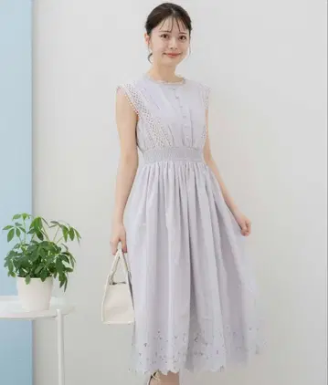 [새상품급] Noela 노엘라 레이스 자수 원피스