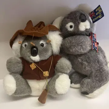 호주 코알라 봉제 인형 높이 약 30cm, 26cm