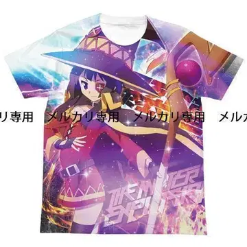 이 멋진 세계에 축복을! 메구밍 풀 그래픽 티셔츠 M 사이즈