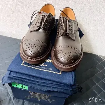 [미사용] SANDERS 브로그 신발 M7047 (푸 42)