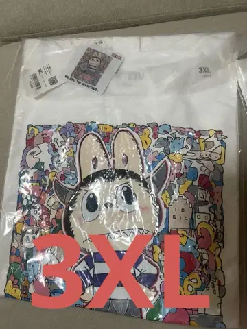 유니클로 팝마트 더 몬스터즈 라부부 UT 3XL