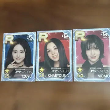 TWICE 라이브 회장 한정 전단지 모모 쯔위 채영