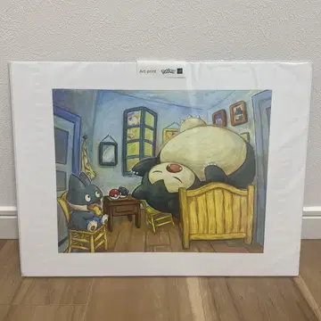 포켓몬 고흐 피카츄 프린트 아트