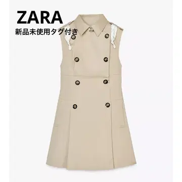 [미사용 새상품] 스카프 숏 기장 원피스 ZARA