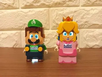 레고 LEGO 슈퍼 마리오 루이지와 피치 공주 세트