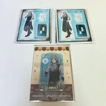 QUARTET NIGHT 카르나이 코코스 카뮤 아크릴 스탠드 클리어 카드